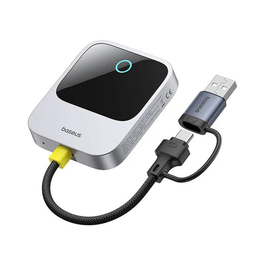 Adaptador Auto Baseus Safejourney Carplay Wireless Black