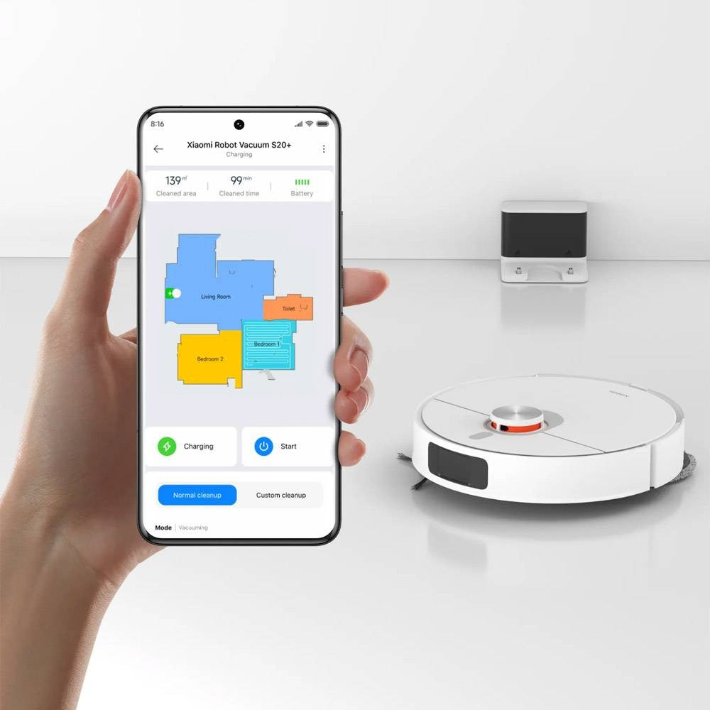 Robot Xiaomi Aspirador Robot Vacuum S20 Plus White