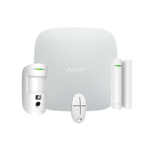 Ajax Kit Alarme Profissional AJ-STARTERKIT-CAM-W (Branco)