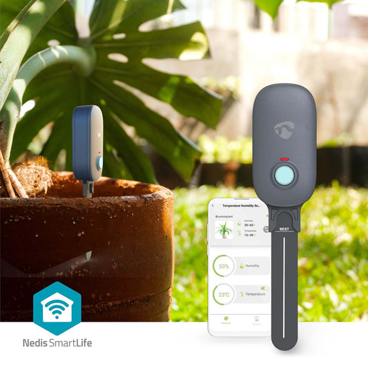 Sensor de Humidade do Solo e da Temperatura Ambiente Inteligente - Nedis - Tuya / SmartLife