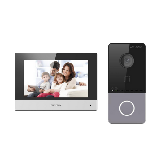 Kit de Videoporteiro - Hikvision DS-KIS603-P(C)
