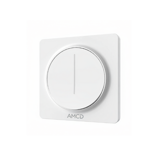 Interruptor de atenuación WiFi híbrido Moes (físico + táctil) - Tuya / Smartlife