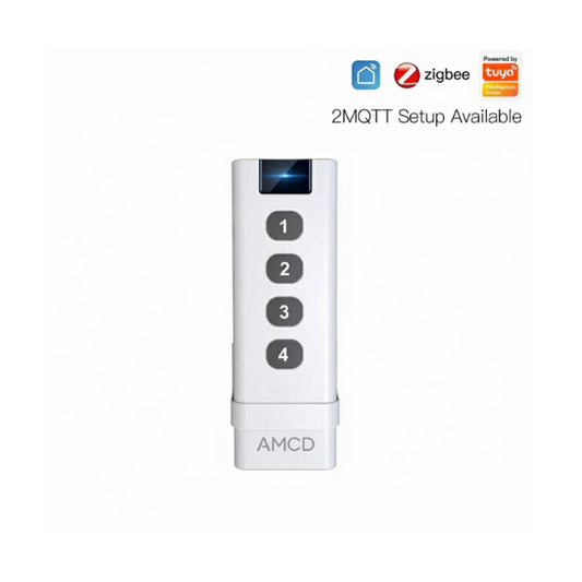 Comando Zigbee com 4 Botões e 12 Cenas - Tuya / Smartlife