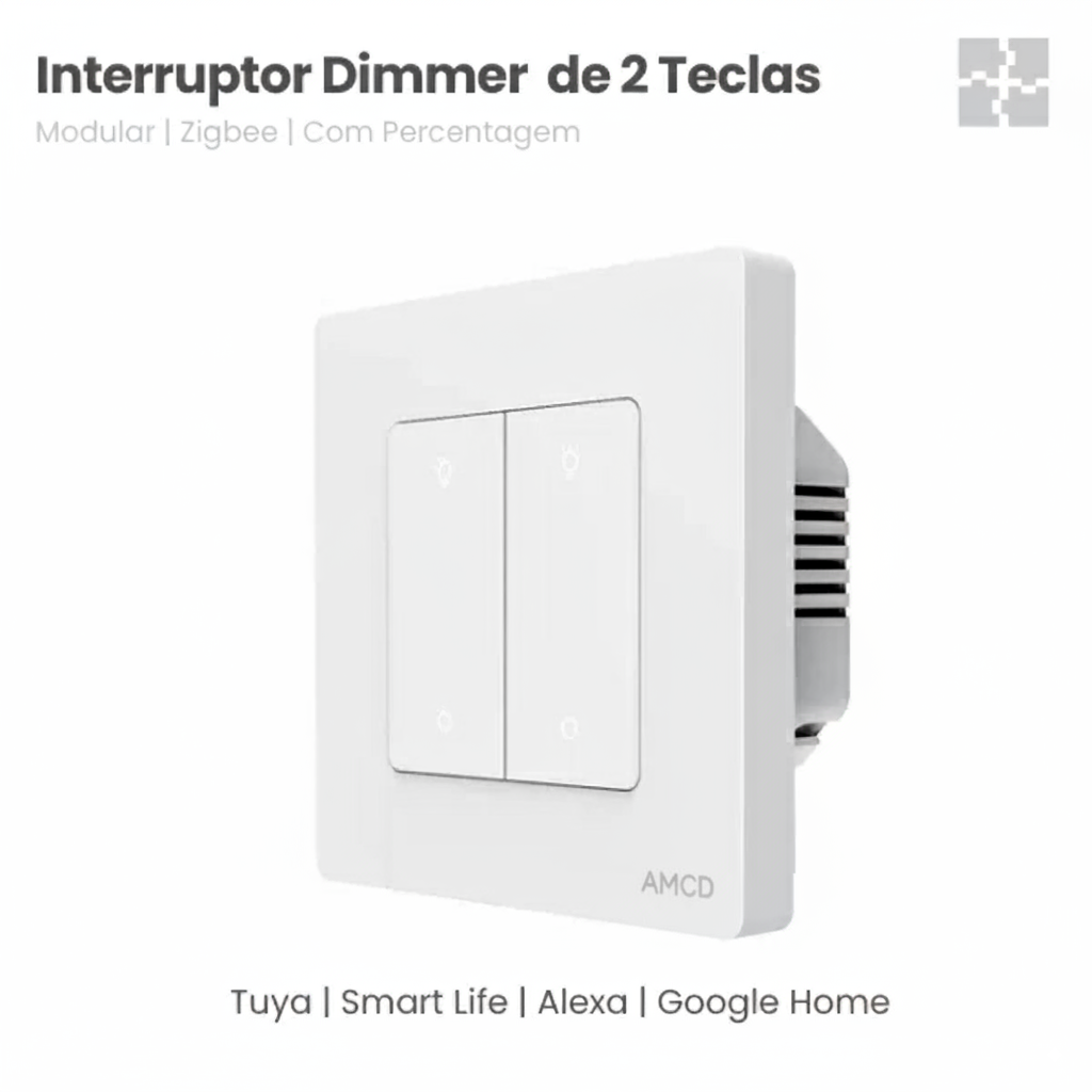 Interruptor Dimmer Star Ring - Zigbee 3.0 - Branco