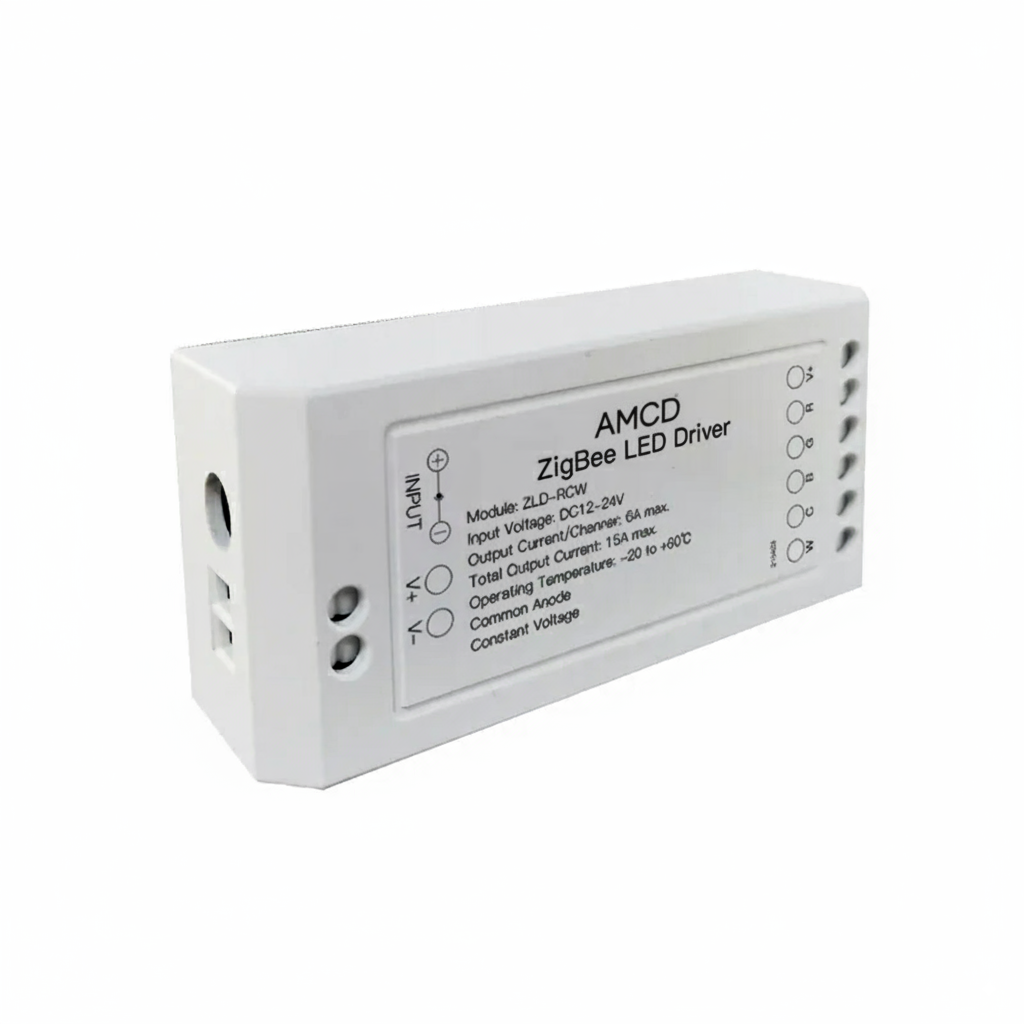 Controlador de tira de luz RGB CCT de Moes - Zigbee - Tuya / Smartlife