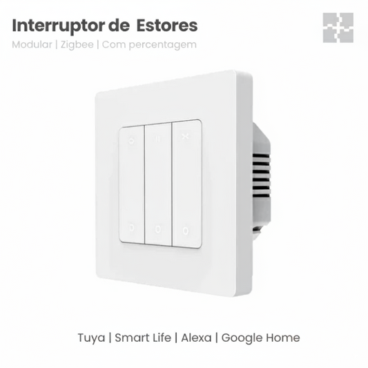 Interruptor Estores Star Ring - Zigbee 3.0 - Branco