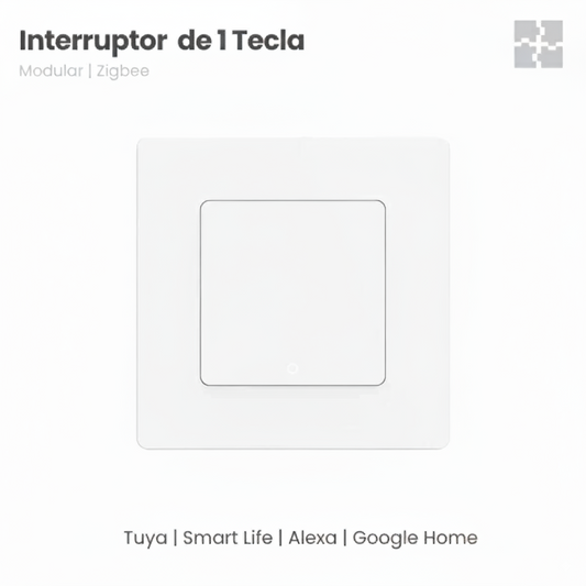 Interruptor Star Ring Zigbee 3.0 - 1 Gang - Branco