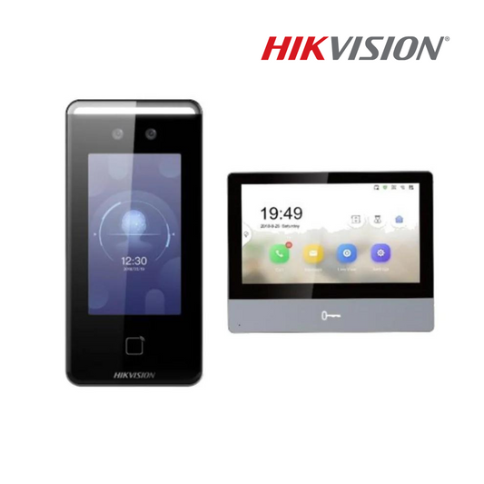 Kit de Videoporteiro com Reconhecimento Facial - Hikvision