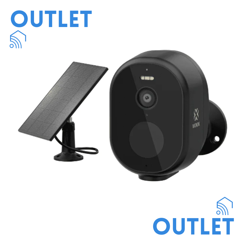 SALIDA: Cámara de seguridad inalámbrica para exteriores / con panel solar / Tuya / SmartLife