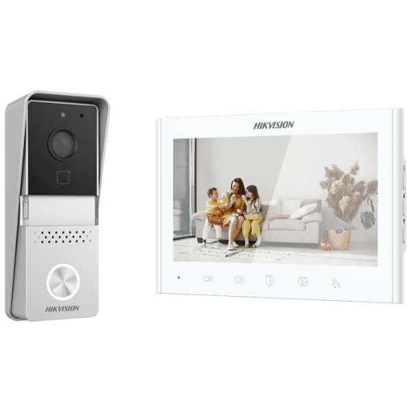 Kit de videoportero Hikvision DS-KIS101-P/Flush 
