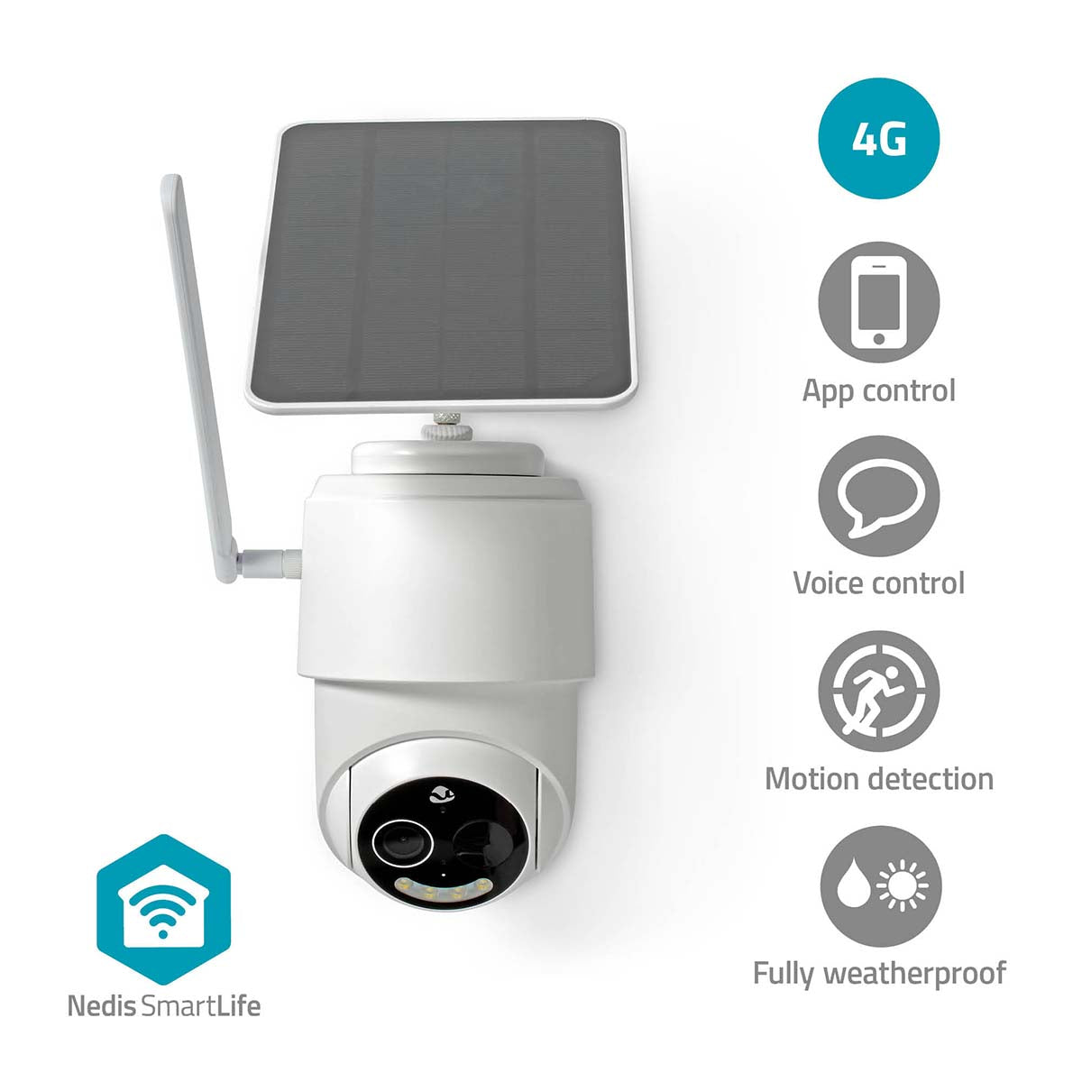 TIENDA: Cámara 4G para exteriores Nedis - Tuya/SmartLife