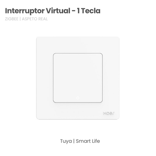 Interruptor Virtual Star Ring Moes - Zigbee 3.0 - Branco