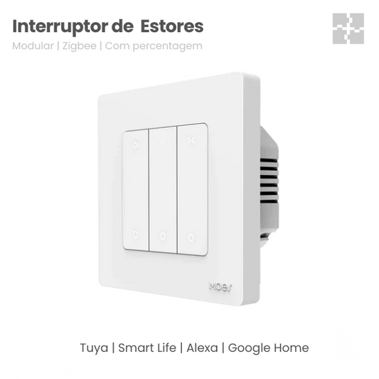 Interruptor Estores Star Ring Moes - Zigbee 3.0 - Branco
