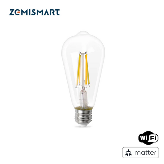 Bombilla de filamento E27 - Matter over Wi-Fi - Tuya / Smartlife
