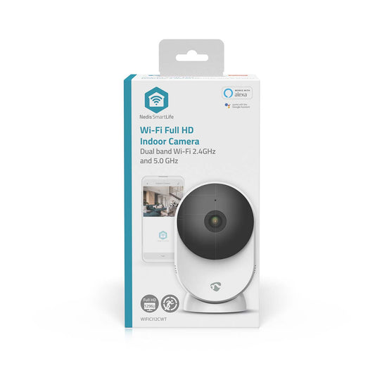 Câmara p/Interior Inteligente Wi-Fi FHD - Nedis - Tuya / SmartLife