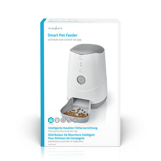 Alimentador Inteligente SmartLife Pet Food Dispenser - Nedis - Tuya / SmartLife