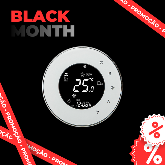 Termostato p/ Caldeira a Gás - Branco - Tuya / Smartlife