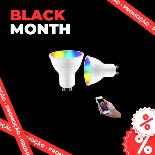 Lampada Zigbee Inteligente RGB GU10 - Tuya / Smartlife / Hue / eWelink - ZB-5W-GU10