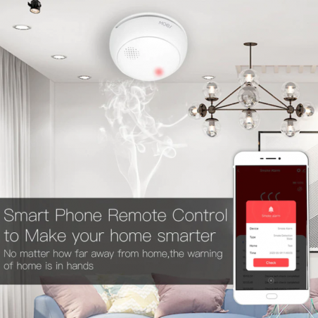 Detetor de fumo Zigbee - Tuya / Smartlife