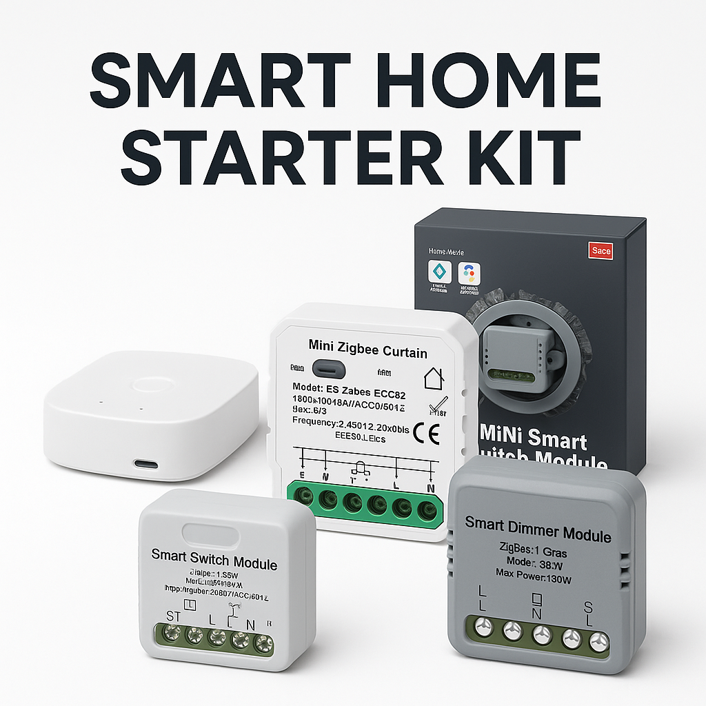 Starter Kit - Smart Home Zigbee - Luzes e Estores