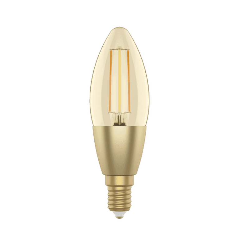 Bombilla de filamento Woox E14 4,9 W 470 lm Blanco cálido 2700 K + Blanco frío 6500 K