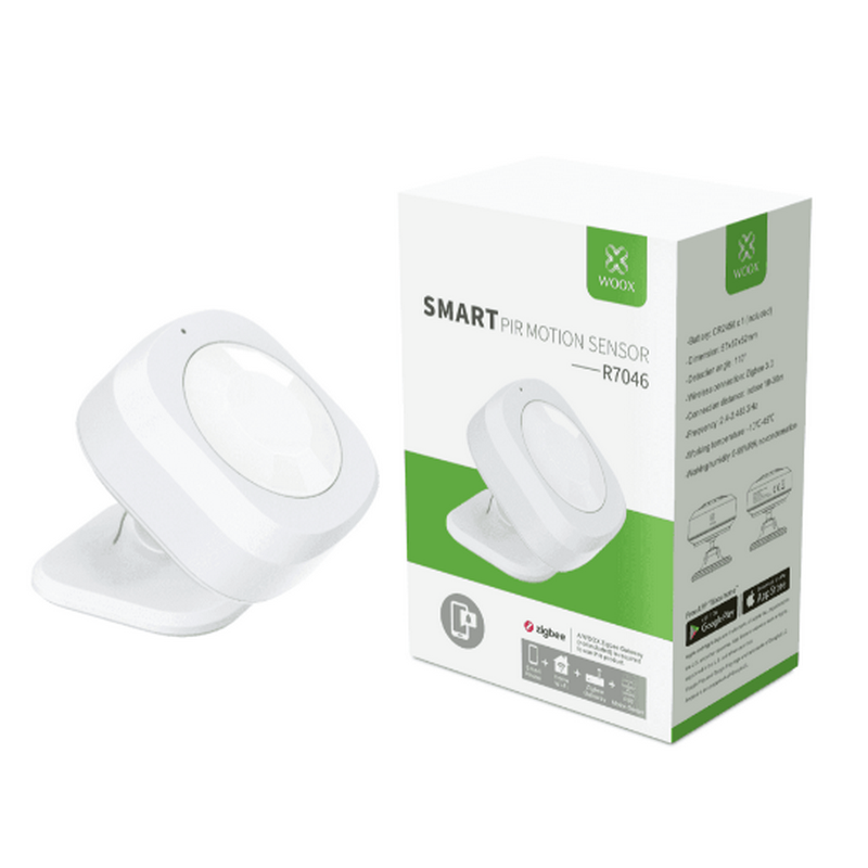 Sensor PIR inteligente Woox/Tuya/Smart Life