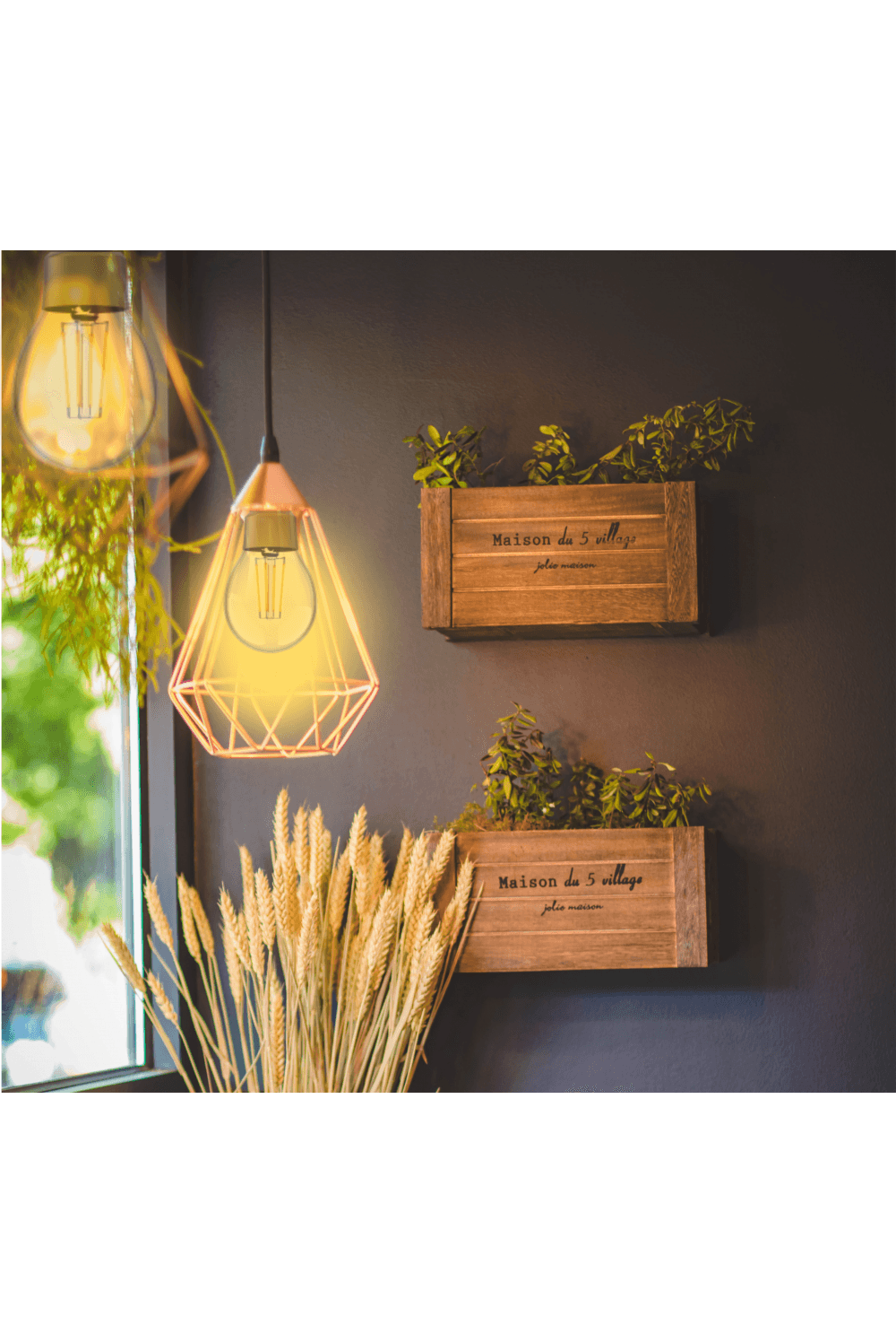 Bombilla LED de filamento Woox E27 inteligente/TUYA/Smart Life